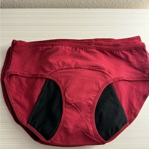 Red and Black Women's Underwear
